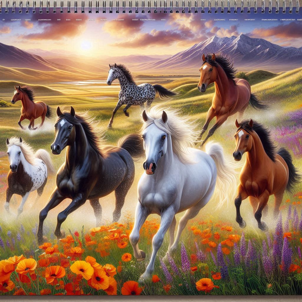 a calendar with galloping horses.png